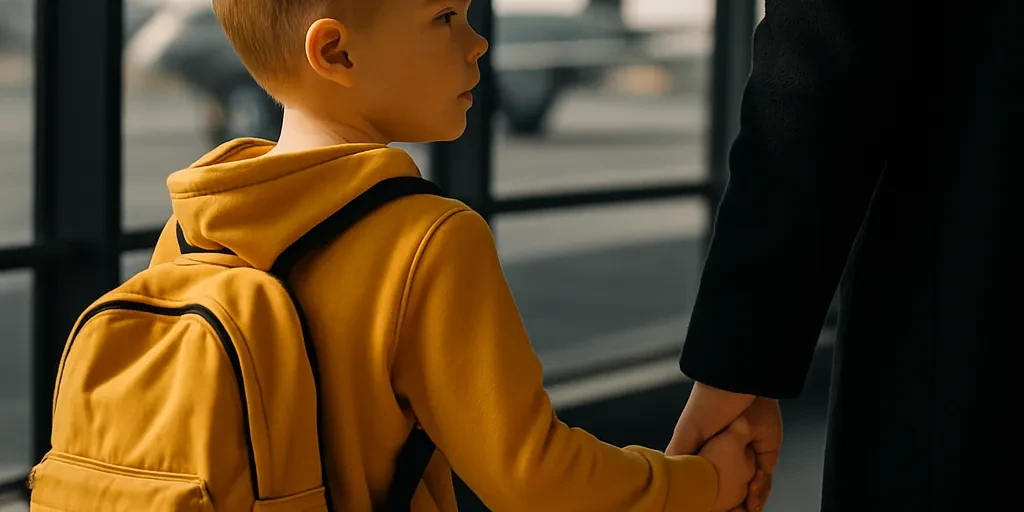 Сопровождение детей без родителей за границу