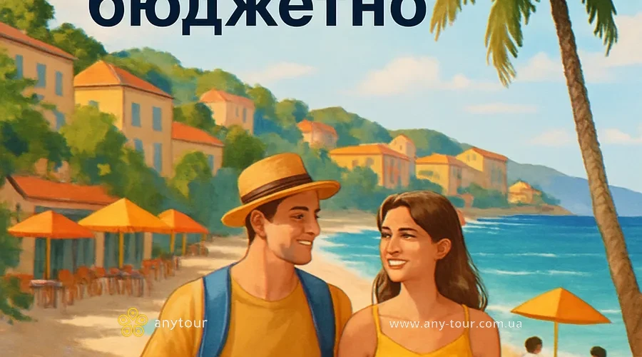 Ілюстрація до розділу «Лазурний берег із України бюджетно» у статті «Відпочинок у Ніцці та Каннах на бюджеті – чи можливо»